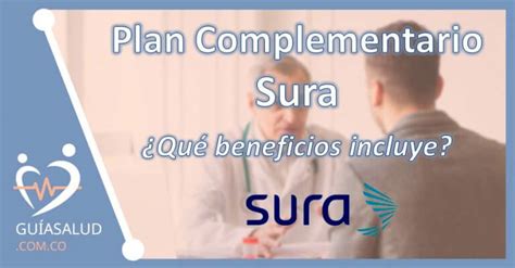 sura plan complementario pago|Nuestros Planes